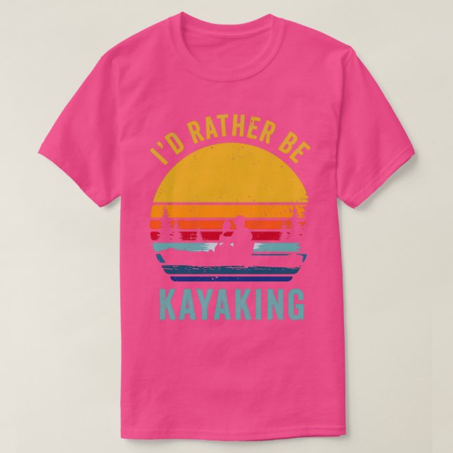 Funny Kayak Kayak Lover Gaben Kayaking Kayaking Gi T-Shirt (Design vorne)