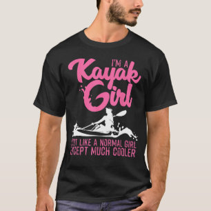 Funny Kayaking Girl I - Museo Cantonale d'Arte Coo T-Shirt