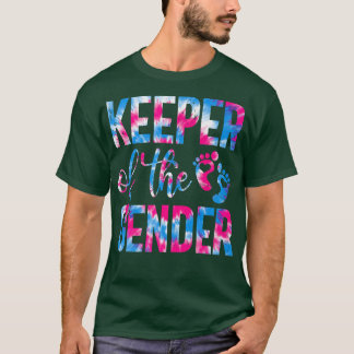 Funny Keeper of the Gender Gefärbte Krawatte Gende T-Shirt