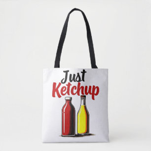 Funny Ketchup Bottle Grafik einfach Ketschup Tasche