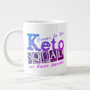 Funny Keto Diät Zitat Jumbo-Tasse