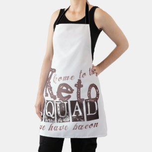 Funny Keto Diät Zitat Schürze