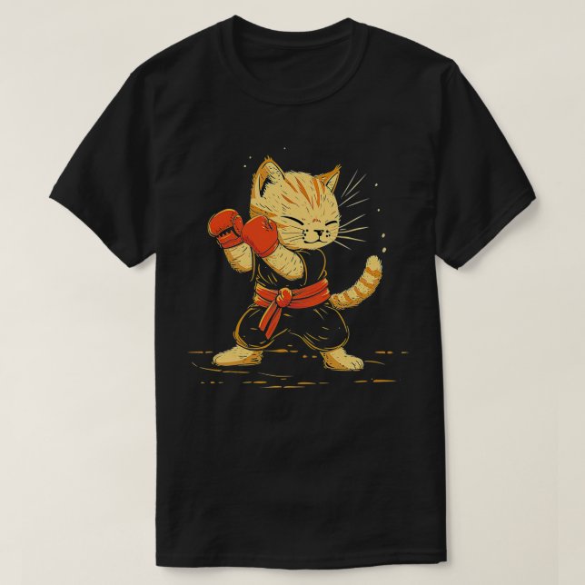Funny Kickboxing Chat Player Women Men Kids T-Shirt (Design vorne)