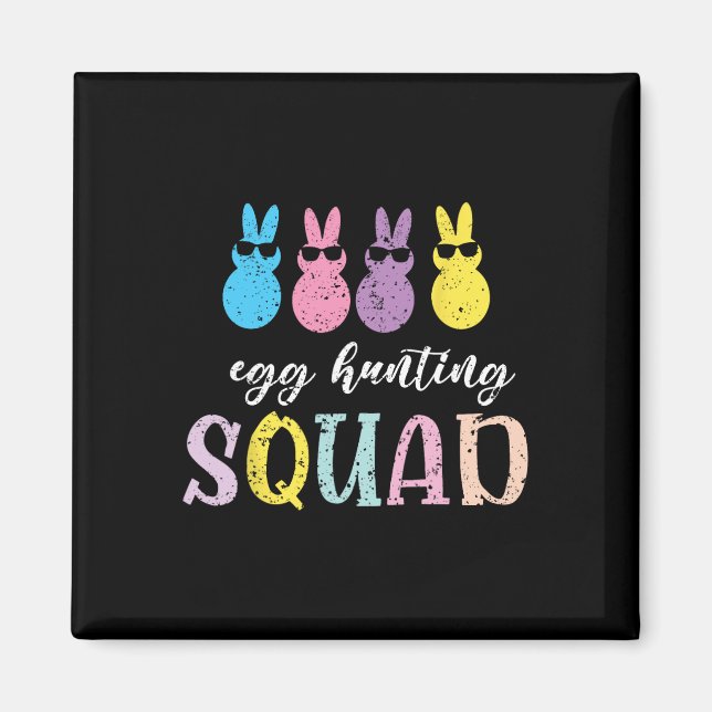 Funny Kids Byby Egg Jäger Squad Magnet (Vorne)