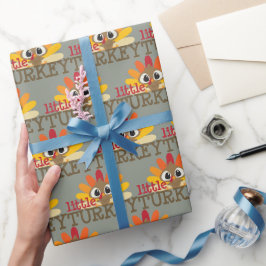 Funny Kids gekachelt kleine Putenmuster Party Geschenkpapier