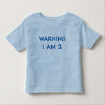 Funny Kids Personalisiert Age T-Shirt<br><div class="desc">Nicht,  dass Ihr Kind ein Warnschild braucht,  ABER...  Hier bei Zazzle könnt ihr euch die lustigen Kindergipfel von Bullfrog & Butterfly ansehen. Es gibt einen direkten Link unten.</div>