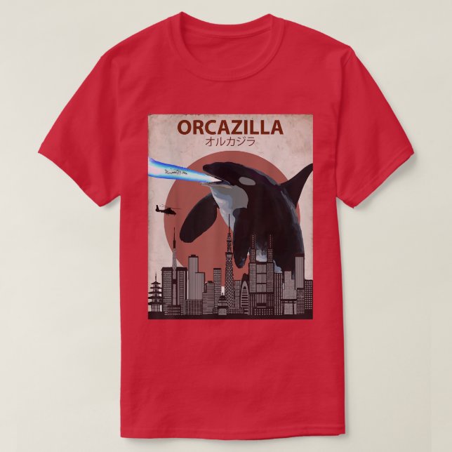 Funny Killer Whale Orca Liebe Geschenk T-Shirt (Design vorne)