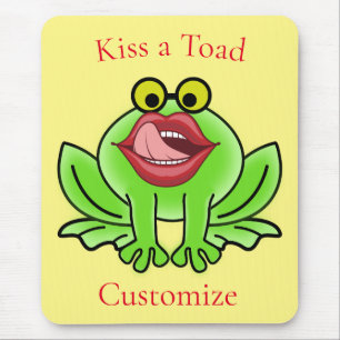 Funny Kiss A Toad Thunder_Cove Mousepad
