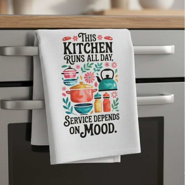 Funny Kitchen Towel Quote Dish  Geschirrtuch (Von Creator hochgeladen)