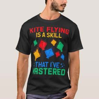 Funny Kite Flying T-Shirt für Kiteliebhaber Männer