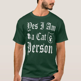 Funny Kitty Cat Kitten Redewendungen Ja ich bin ei T-Shirt