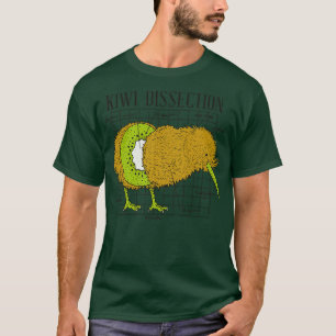 Funny Kiwi Bird Discovery Funny Science Biology H T-Shirt