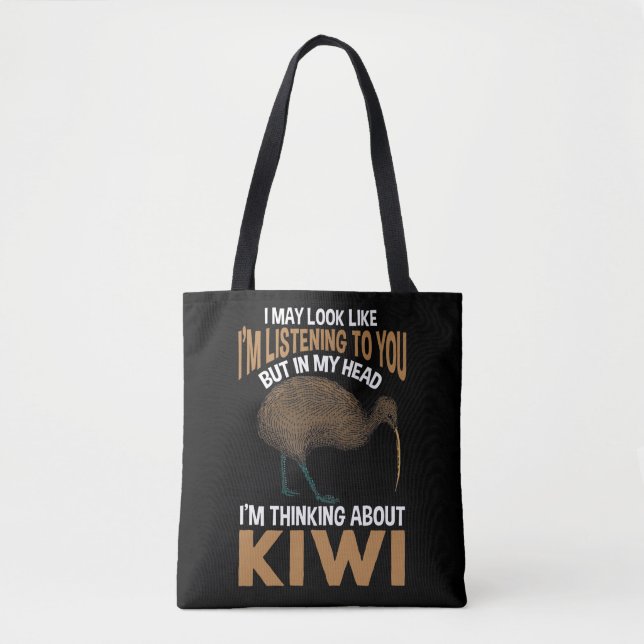 Funny Kiwi Birds Sarcastic Zoo Vogelfreund Lover Tasche (Vorderseite)