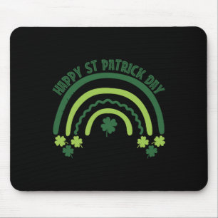 Funny Kleeblatt Breast Rainbow Irish St Patricks D Mousepad