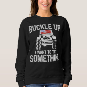 Funny klopfen, Wollte ich, etwas Offroad 4x zu ver Sweatshirt