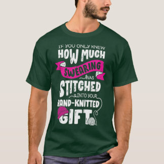 Funny Knitter Lover Oma Großmutter Geschenk T-Shirt