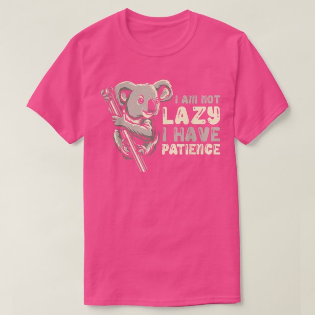 Funny Koala Bear Koalas - ich bin nicht zuhause, d T-Shirt (Design vorne)