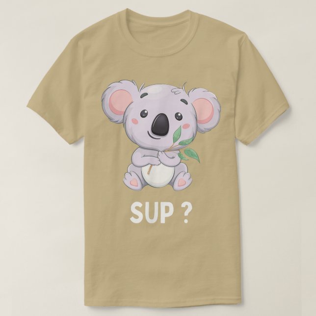 Funny koala Funny Sprichwort Koala Bären Australie T-Shirt (Design vorne)