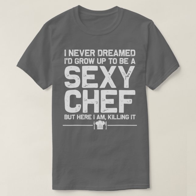 Funny Koch Design Men Women Sexy Cooking Novelty C T-Shirt (Design vorne)