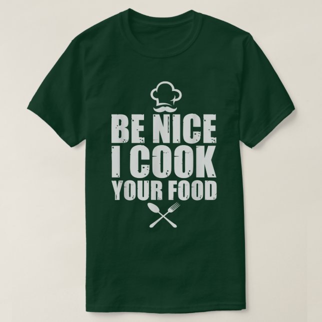 Funny Koch Kulinarischer Koch für das Kochen Kondi T-Shirt (Design vorne)