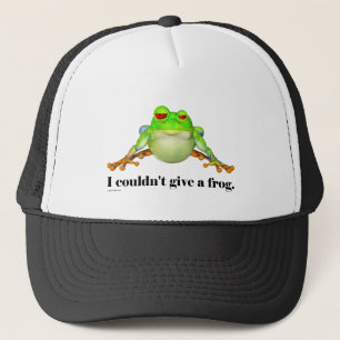 Funny konnte keinen Frosch-Cartoon geben Truckerkappe