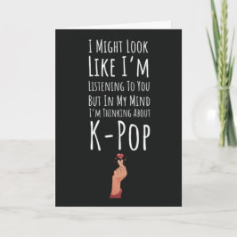 Funny Kpop Cards Spaß K Pop Karte