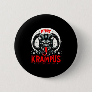 Funny Krampus Männer Frauen Kinder Merry Krampus H Button