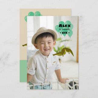 Funny Krokodil Geburtstagsparty mit Bild Einladung