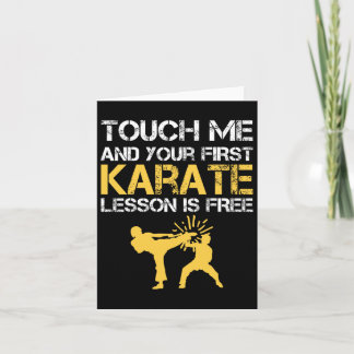 Funny Kyokushin Karate Karte
