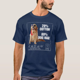 Funny Label Golden Retriever Hund Lover T-Shirt