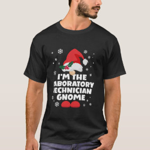 Funny Labortechniker Gnome Familie Matching T-Shirt