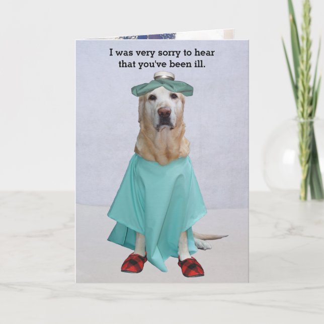 Funny Labrador individuell einstellbar machen gut Karte (Vorderseite)