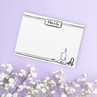 Funny Labrador Retriever Custom Niedlich Dog Note 