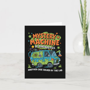 Funny Labrador Week 2025 Retro Mystery Machine of  Karte
