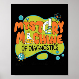 Funny Labrador Week 2025 Retro Mystery Machine of Poster