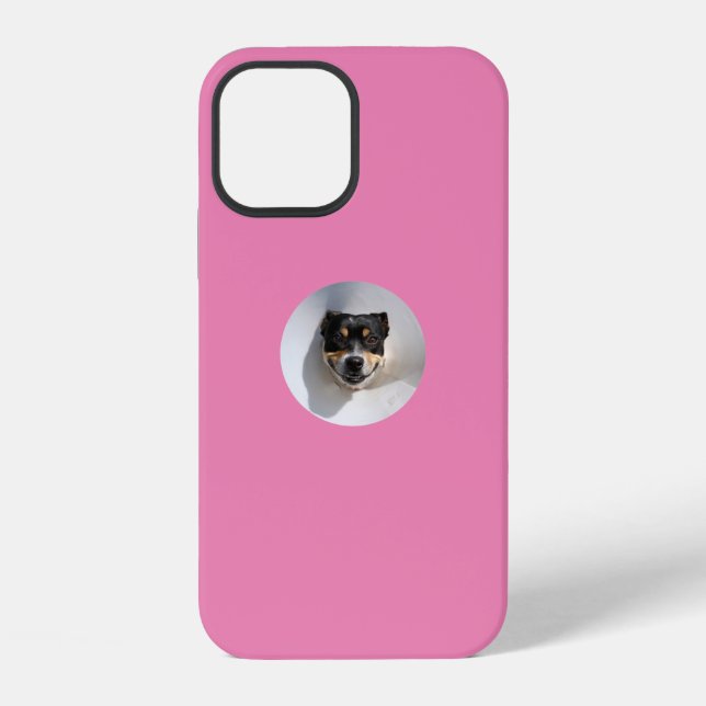 Funny lächelnd Hund Case-Mate iPhone Fall 12 Hülle (Rückseite)