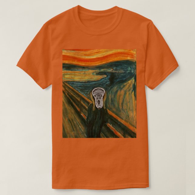 Funny Lacrosse T - Shirt (Design vorne)