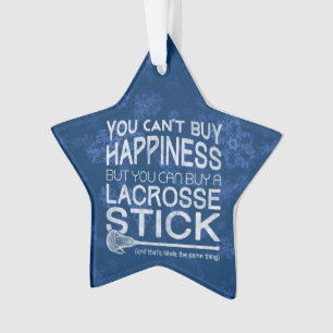 Funny Lacrosse Weihnachtsdekoration Ornament
