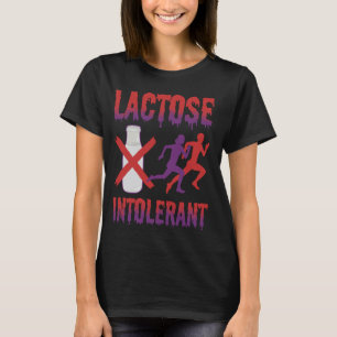 Funny Lactose tolerante Meme Milk Tummy Ache Survi T-Shirt