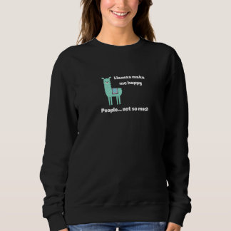Funny Lama für Kinder Männer Frauen Alpin Lover Ba Sweatshirt