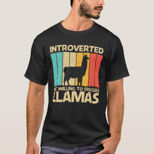 Funny Lama für Männer Frauen Alpaka Landwirtschaft T-Shirt
