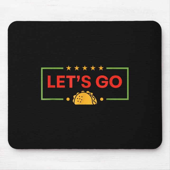 Funny Lasse Go Taco _9 Mousepad (Vorne)