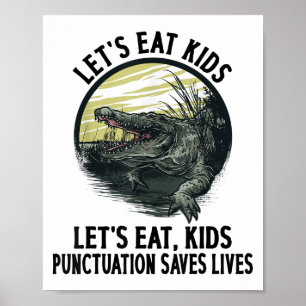 Funny Lasse Kids Punctuation Rette Lives Gramma es Poster