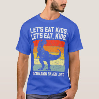 Funny Lasse Kids Punctuation Rette Lives Gramma es T-Shirt