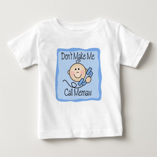 Funny lässt mich mich nicht zum Erinnern rufen Baby T-shirt (Vorderseite)