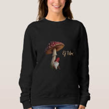 Funny Latvian Ej Bekot sweatshirt mushroom picking