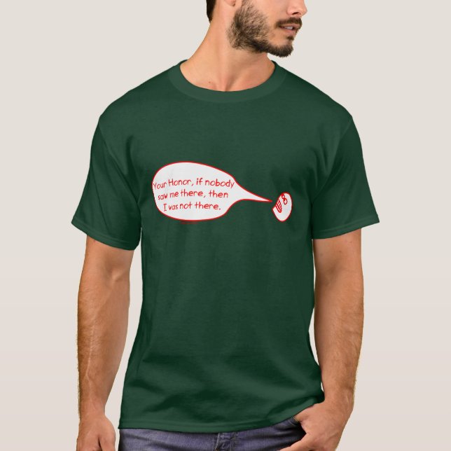 Funny Law Comic Rechtsverteidiger Ihr Ehrenvogel J T-Shirt (Vorderseite)