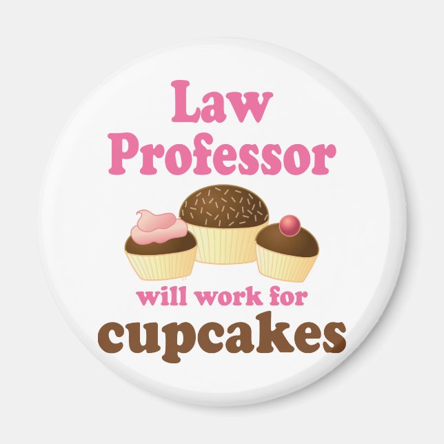 Funny Law Professor Magnet (Vorne)