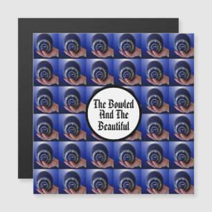 Funny Lawn Bowls Bowled Beautiful Design, Magnetkarte