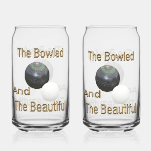 Funny Lawn Bowls Bowled Beautiful, Trinkbehälter S Dosenglas